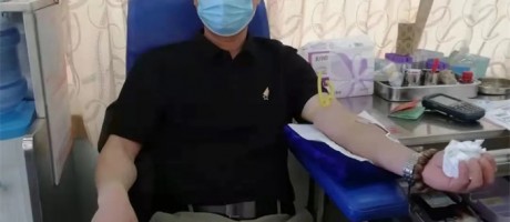 退役军人刘桂良20年献血12800毫升！